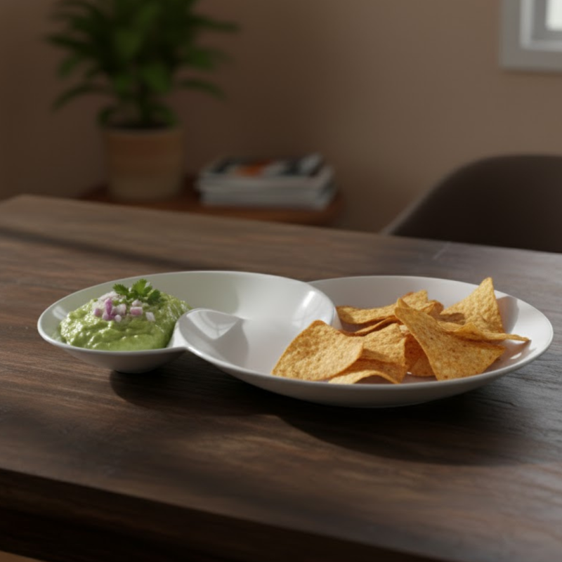 Brilliant 14Inch Round Ceramic Serving Plate | Idealancy