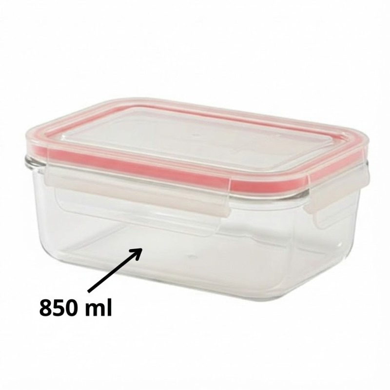 Limon 850ML Airtight Glass Container With Lid | Idealancy