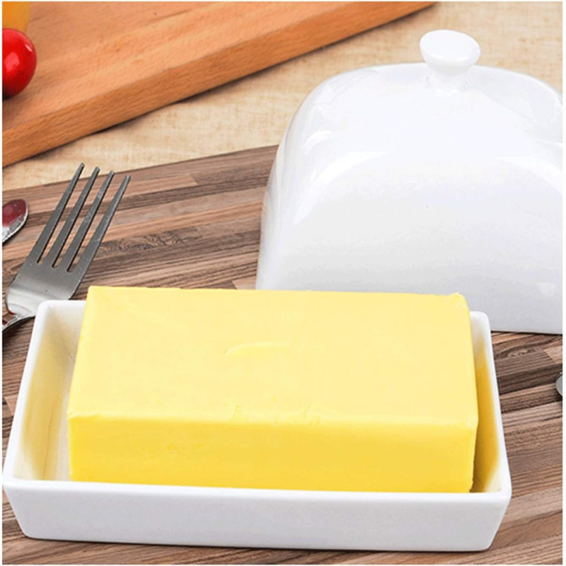 Brilliant Ceramic Butter Dish Elegant Table & Kitchen Accessory