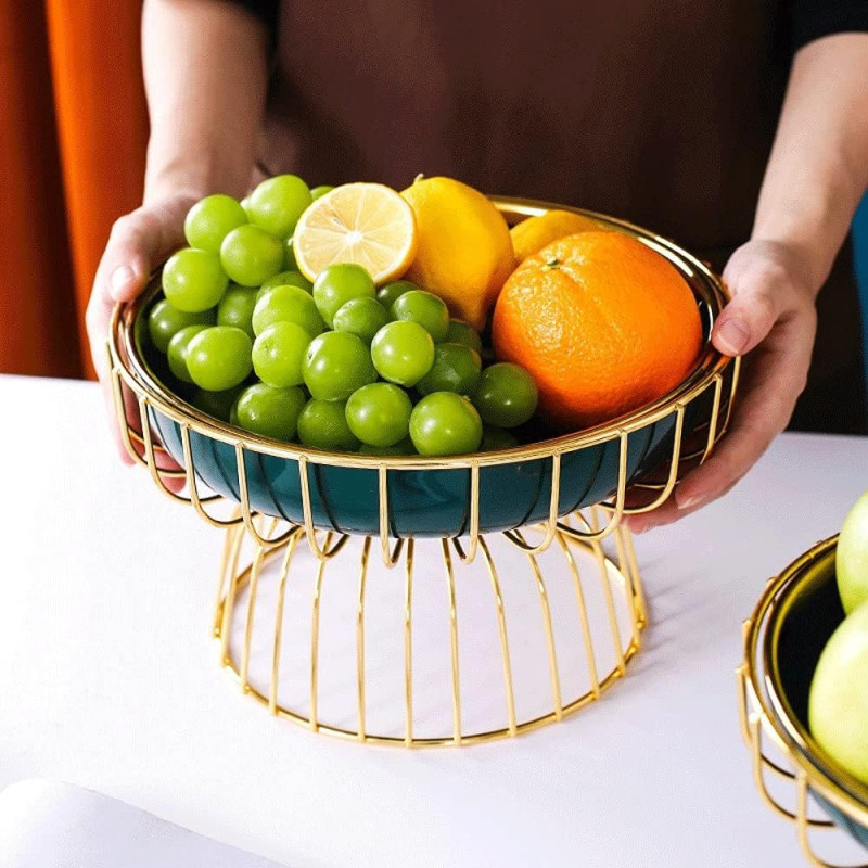 Brilliant 10 inch Round Plate with Stand