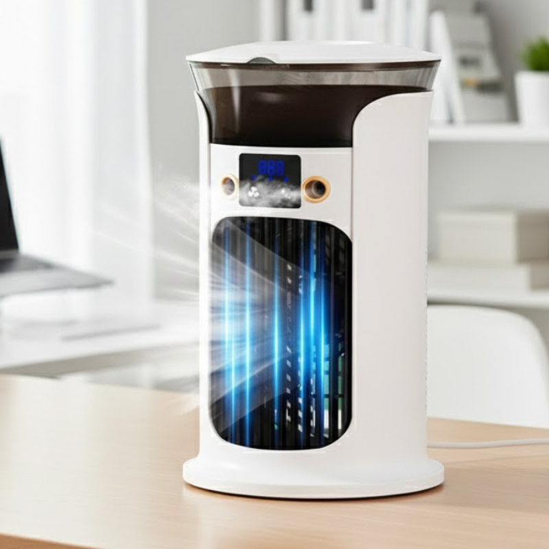 Portable Desktop Blower Fan Mini USB Air Circulator For Bedroom ...