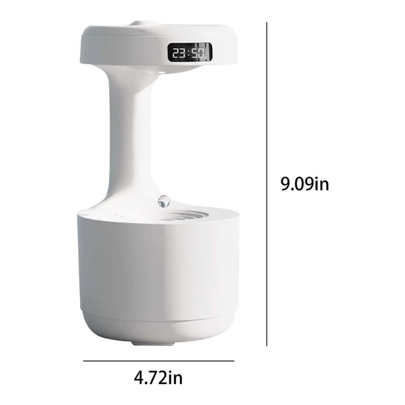Anti Gravity Cool Mist Humidifier Floating Water Drop Effect | Idealancy