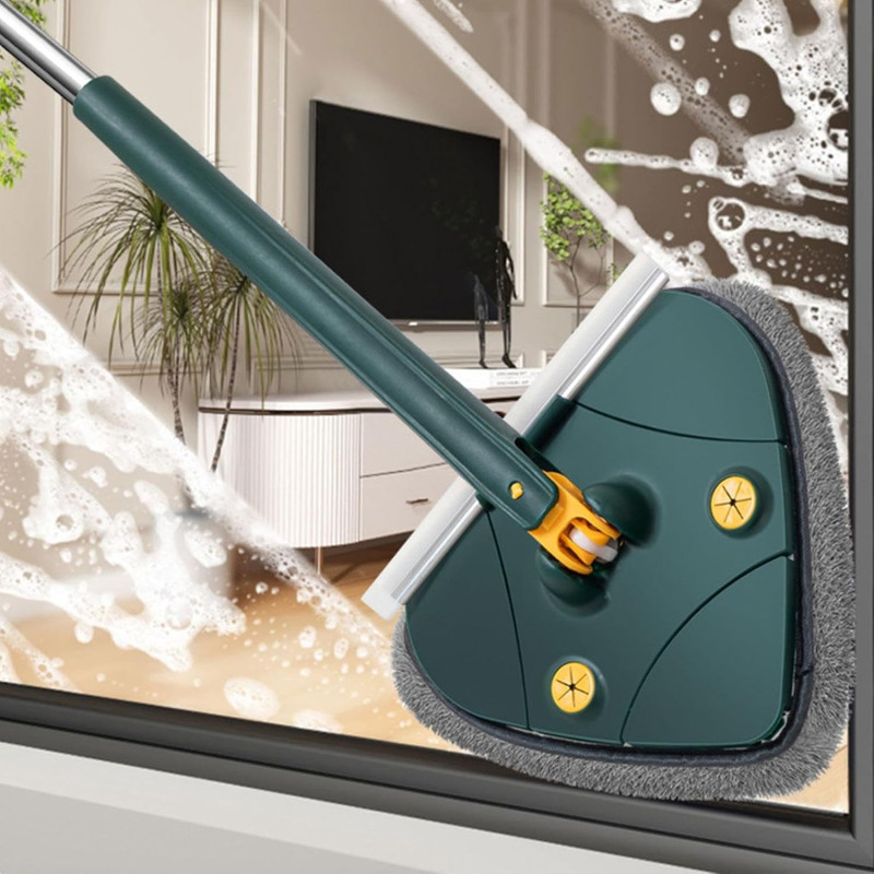 Adjustable Triangular Mop Multifunctional Household Cleaner