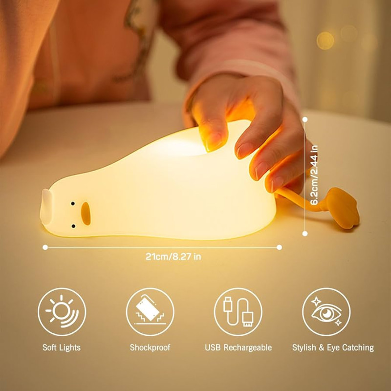 Duck Character Lamp – Decorative Night Light