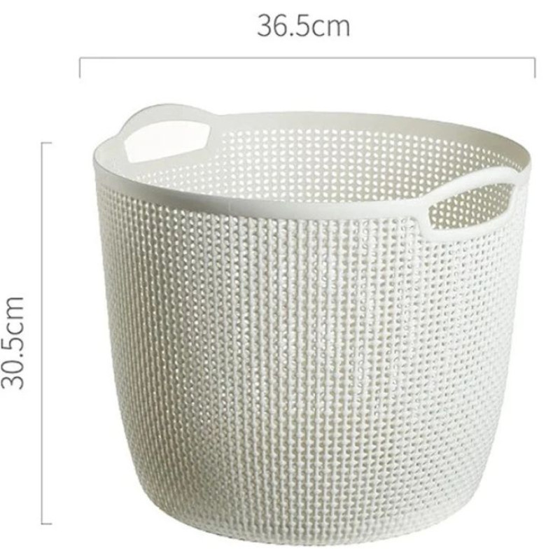 Limon Round Flexi Laundry Basket With Handles