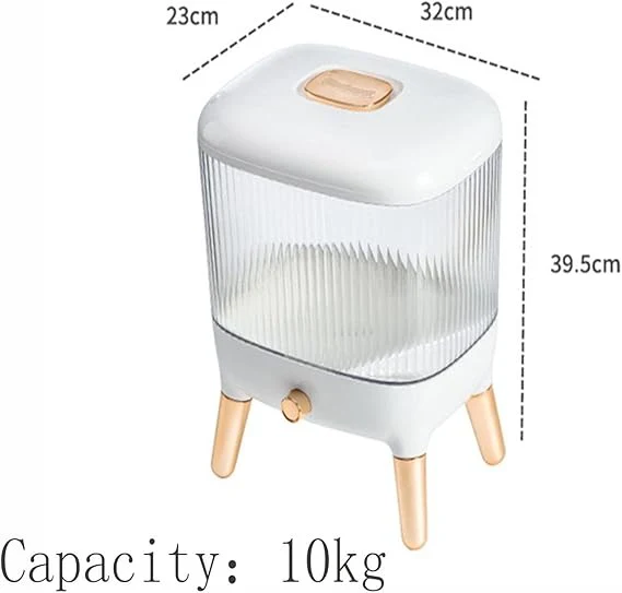 10 kg Elegant Rice Dispenser with Lid