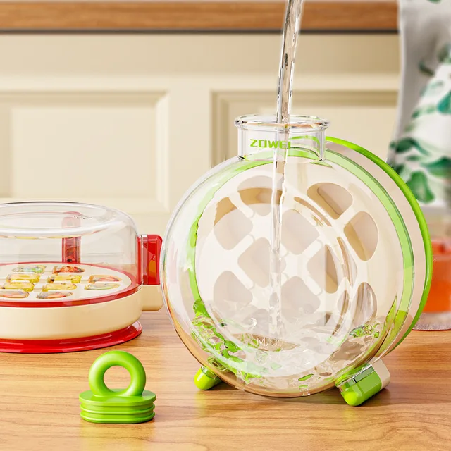 Round Ice Cube Bottle Freezer Ice Storage Bottle