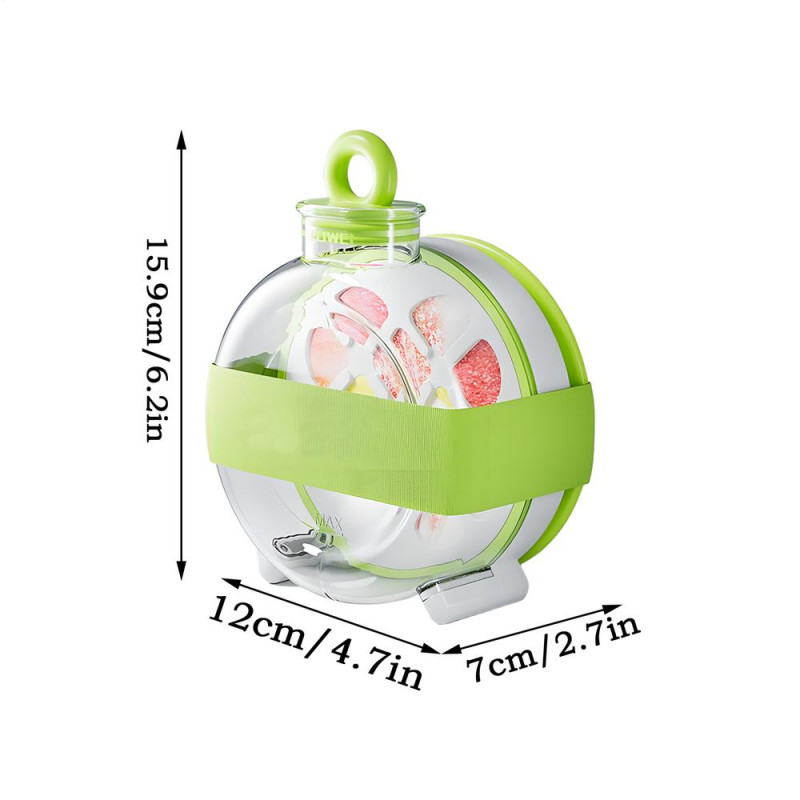 Round Ice Cube Bottle Freezer Ice Storage Bottle