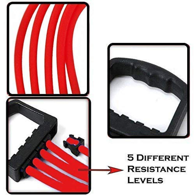 5 Spring Hand Grip Exerciser – Strength & Muscle Trainer