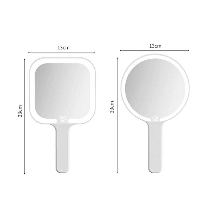 Led Lightening Hand Mirror