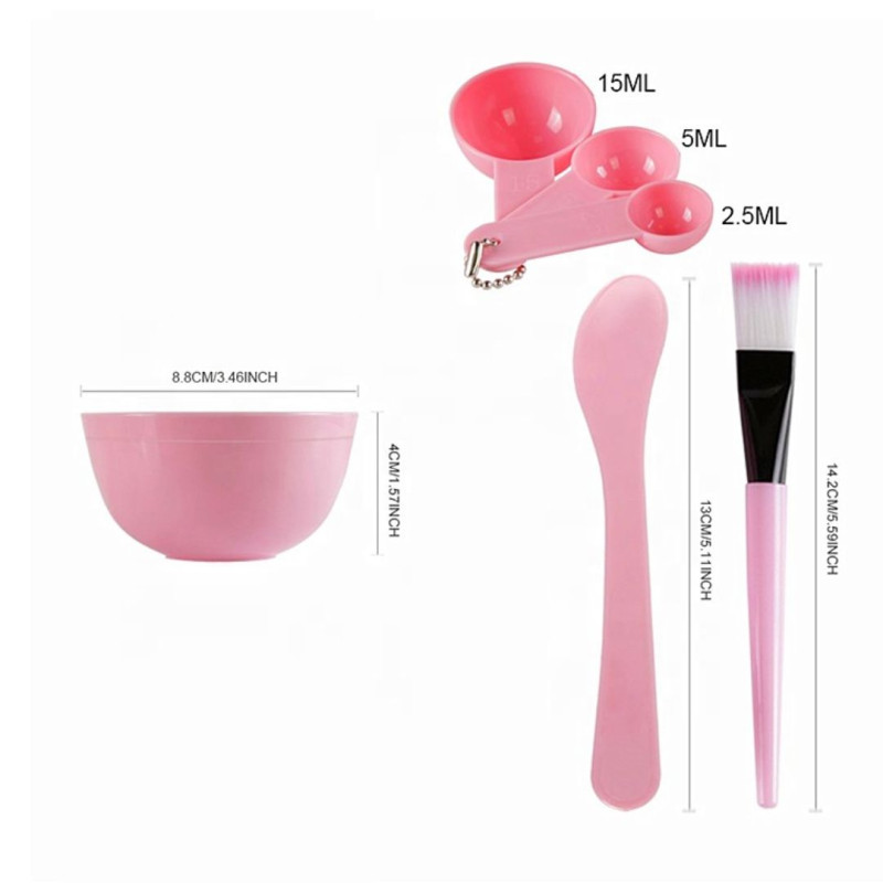 Color & Bleach Bowl Set – 6 PCS Hair Coloring Bowls