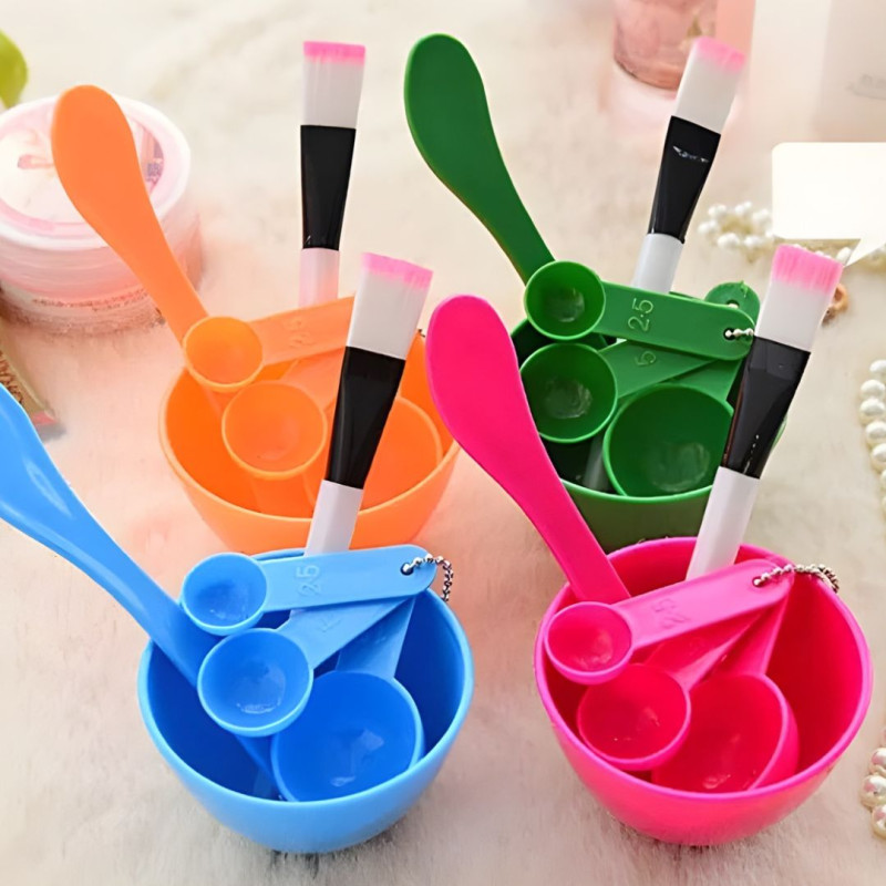 Color & Bleach Bowl Set – 6 PCS Hair Coloring Bowls