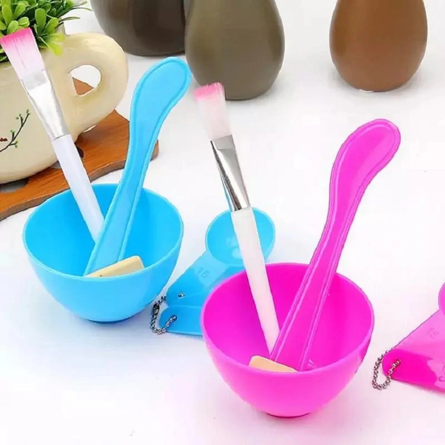 Color & Bleach Bowl Set – 6 PCS Hair Coloring Bowls