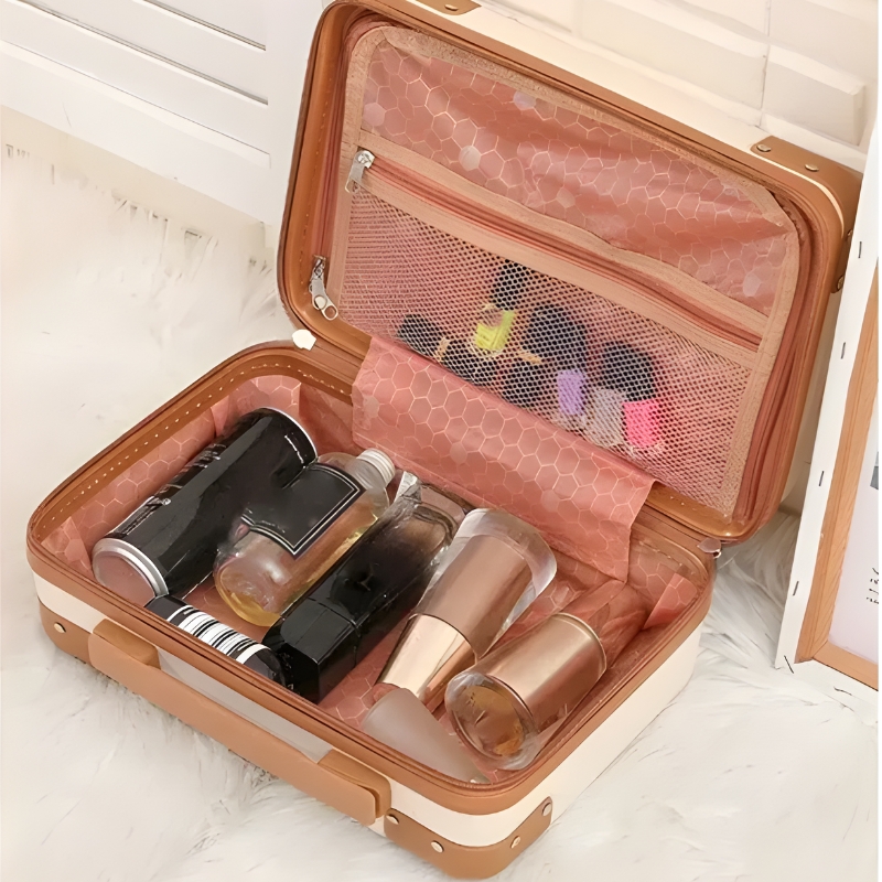 Travel Cosmetic Organizer Suitcase