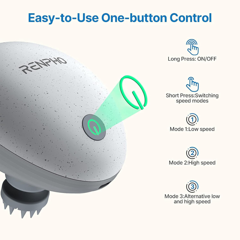 Smart Scalp Massager – Electric Hair & Head Relaxation Device