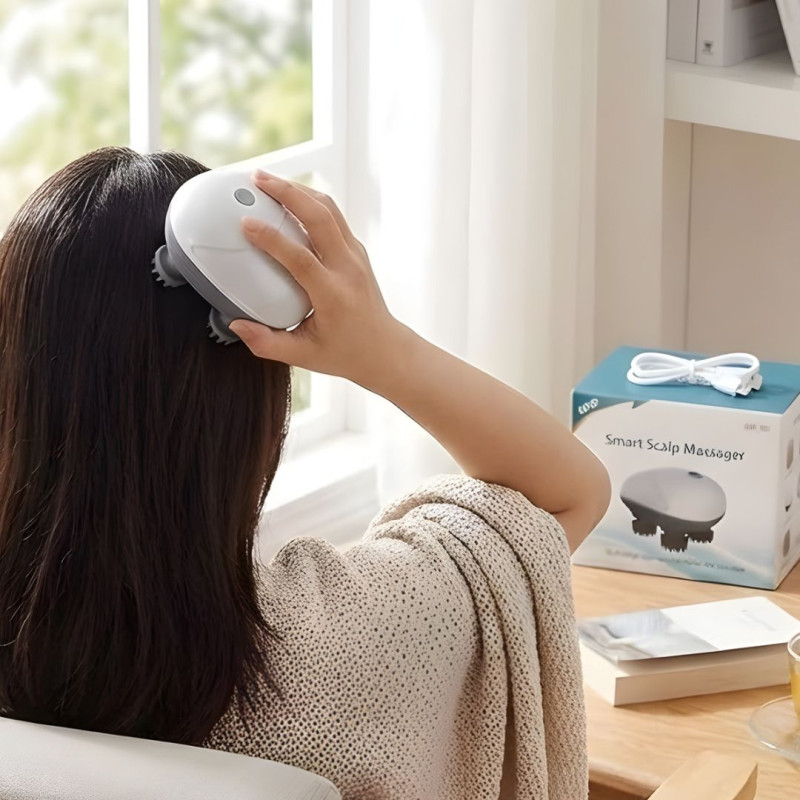 Smart Scalp Massager – Electric Hair & Head Relaxation Device