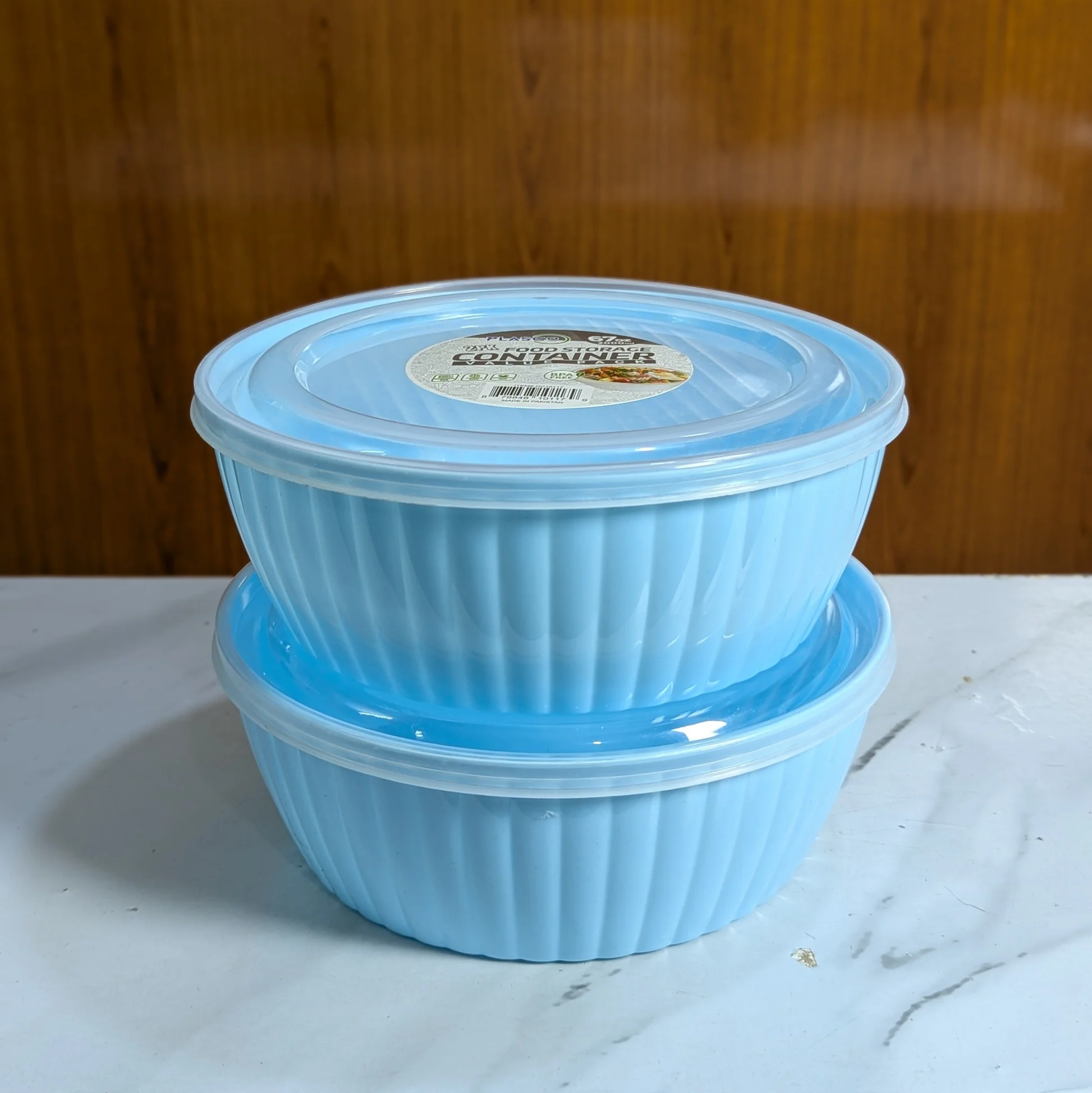 2 PCS Food Storage Containers – Airtight Kitchen Organizers