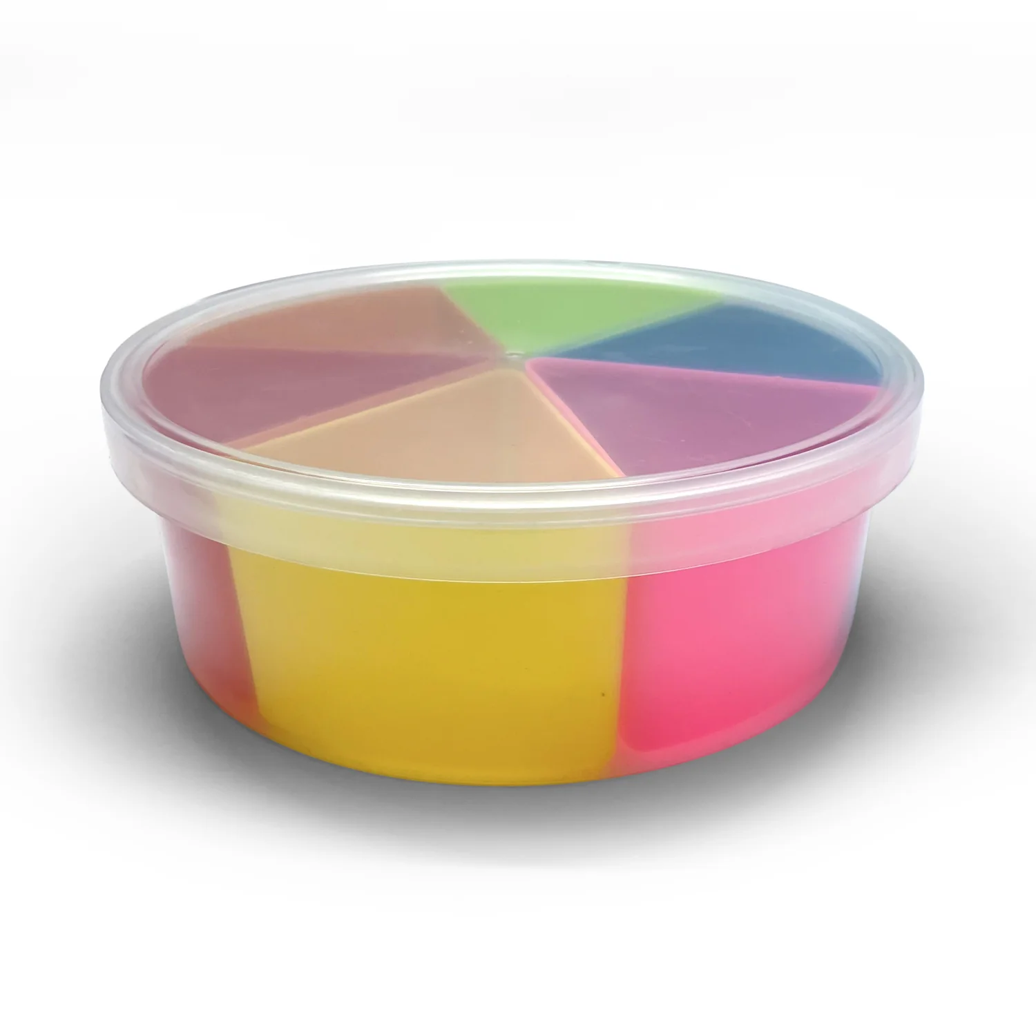 Round 6-in-1 Partition Kitchen Seasoning Box