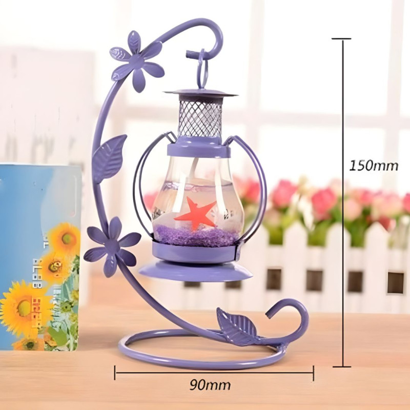 Original Metal Wax Lantern – Classic Decorative Light