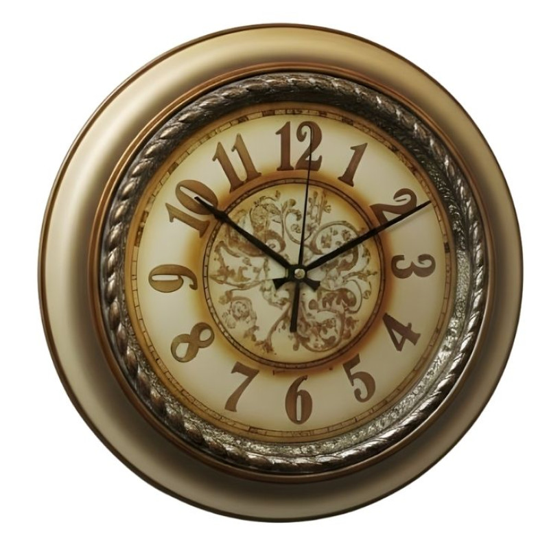 Heritage Gear 18 Inch Mustard Copper Wall Clock