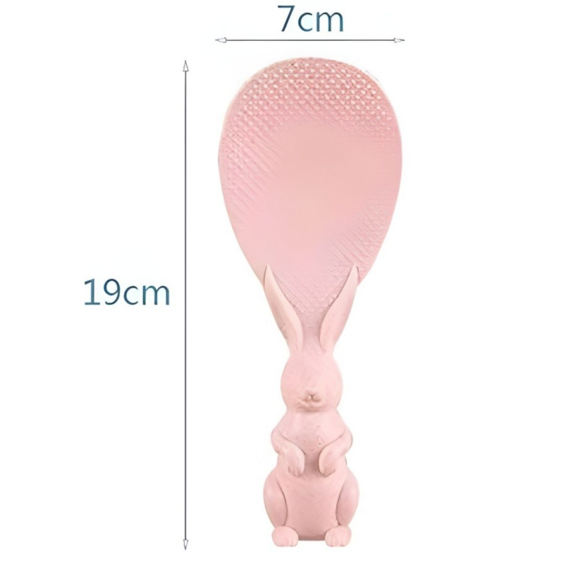 Standing Rice Scooper Non Stick for Kitchen Serving (Pack of 2 Pcs)