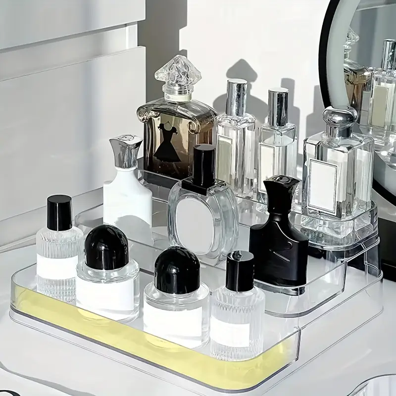 Acrylic Perfume Organizer Clear Storage Display for Bottles & Fragrances