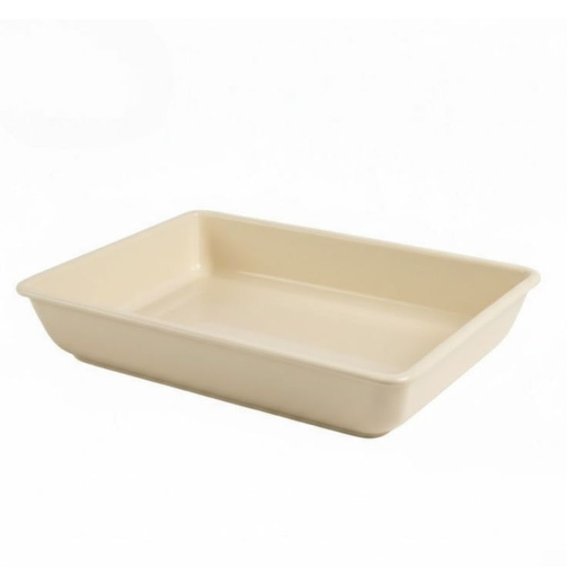 Melamine Cream Dish One Piece for Serving