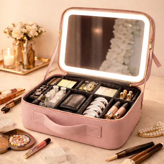 Smart LED Cosmetic Makeup Organizer