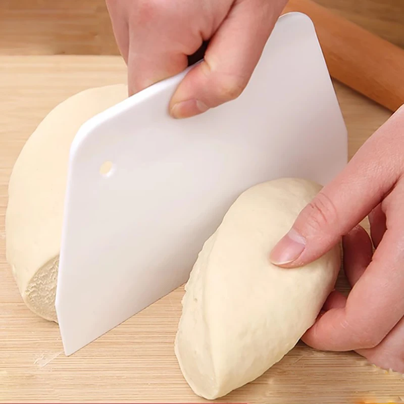 Kitchen Food Scraper Multi Function Durable Cutter