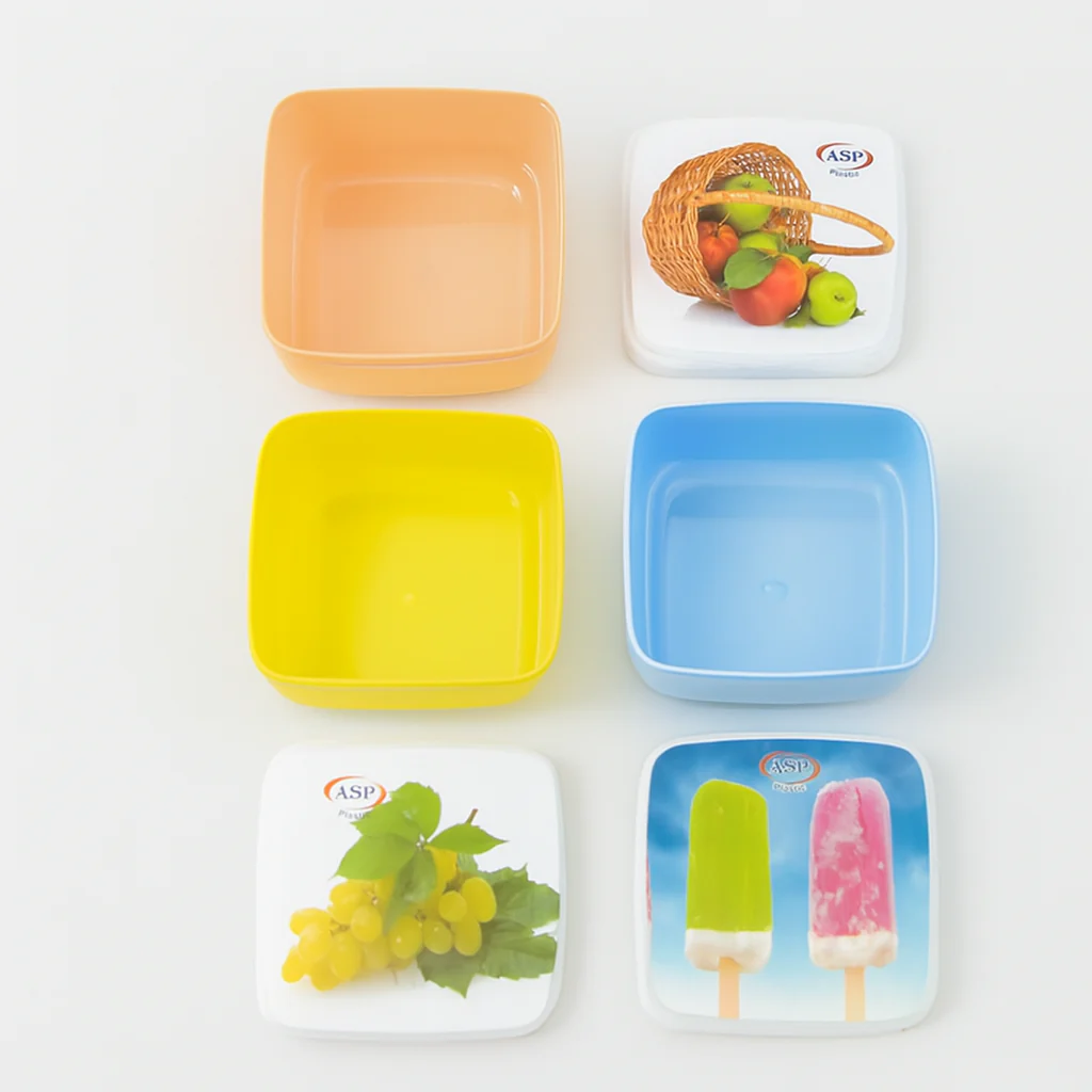 3 PC Mini Food Storage Box Compact Kitchen Storage Set
