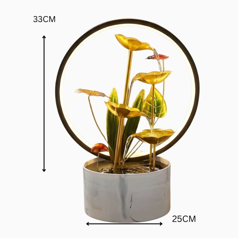 LED Leaf Water Fountain