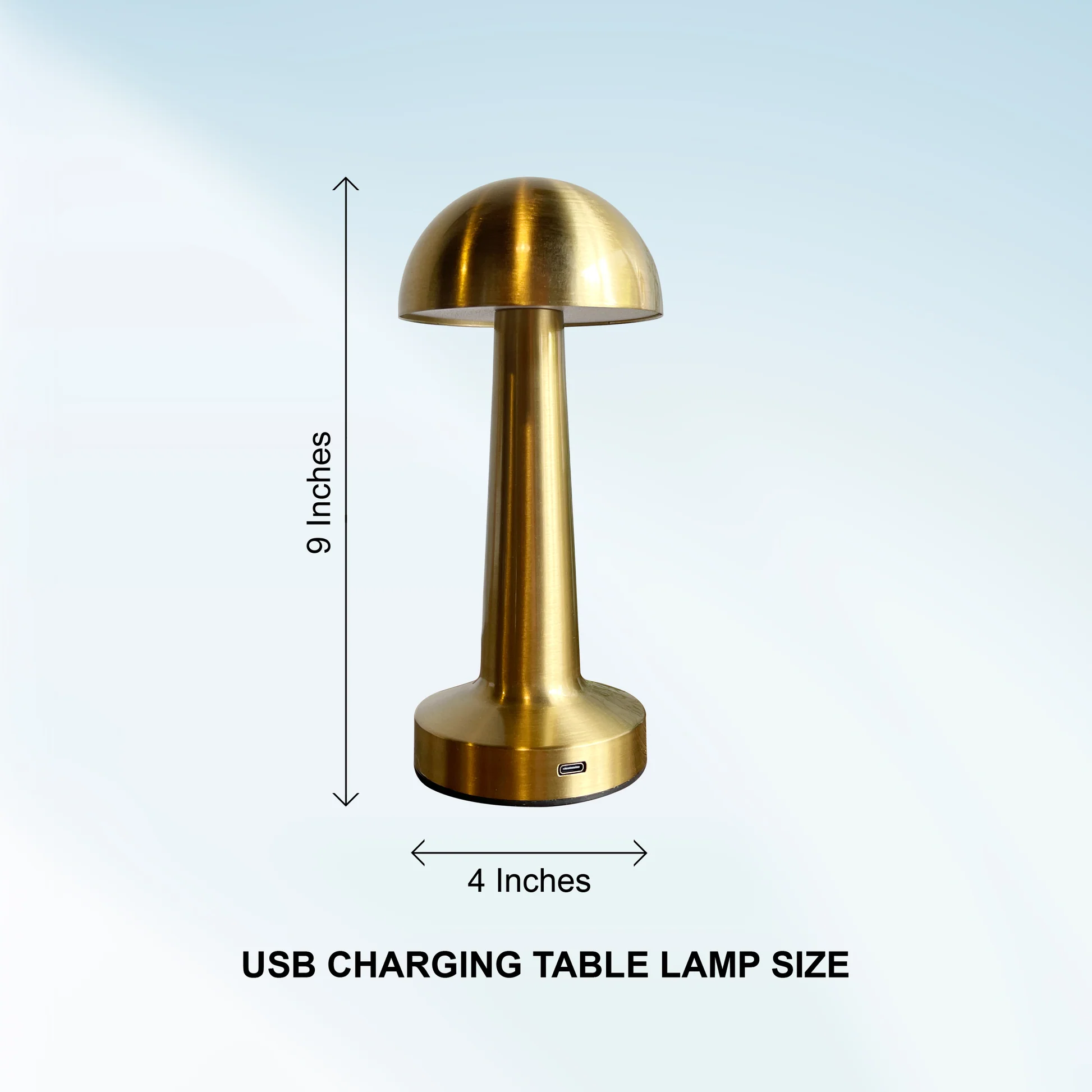 Rechargeable Touch Metal LED Table Lamp