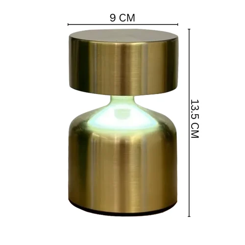 Mini Metal Desk Lamp USB Rechargeable