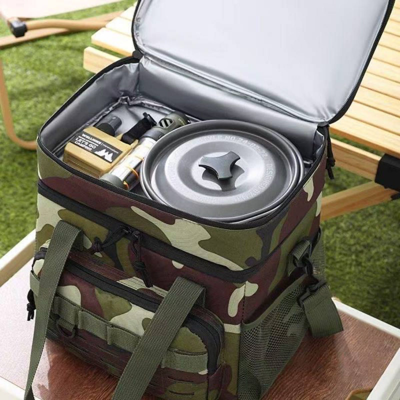 2 Layer Tactical Outdoor Picnic Lunch Bag