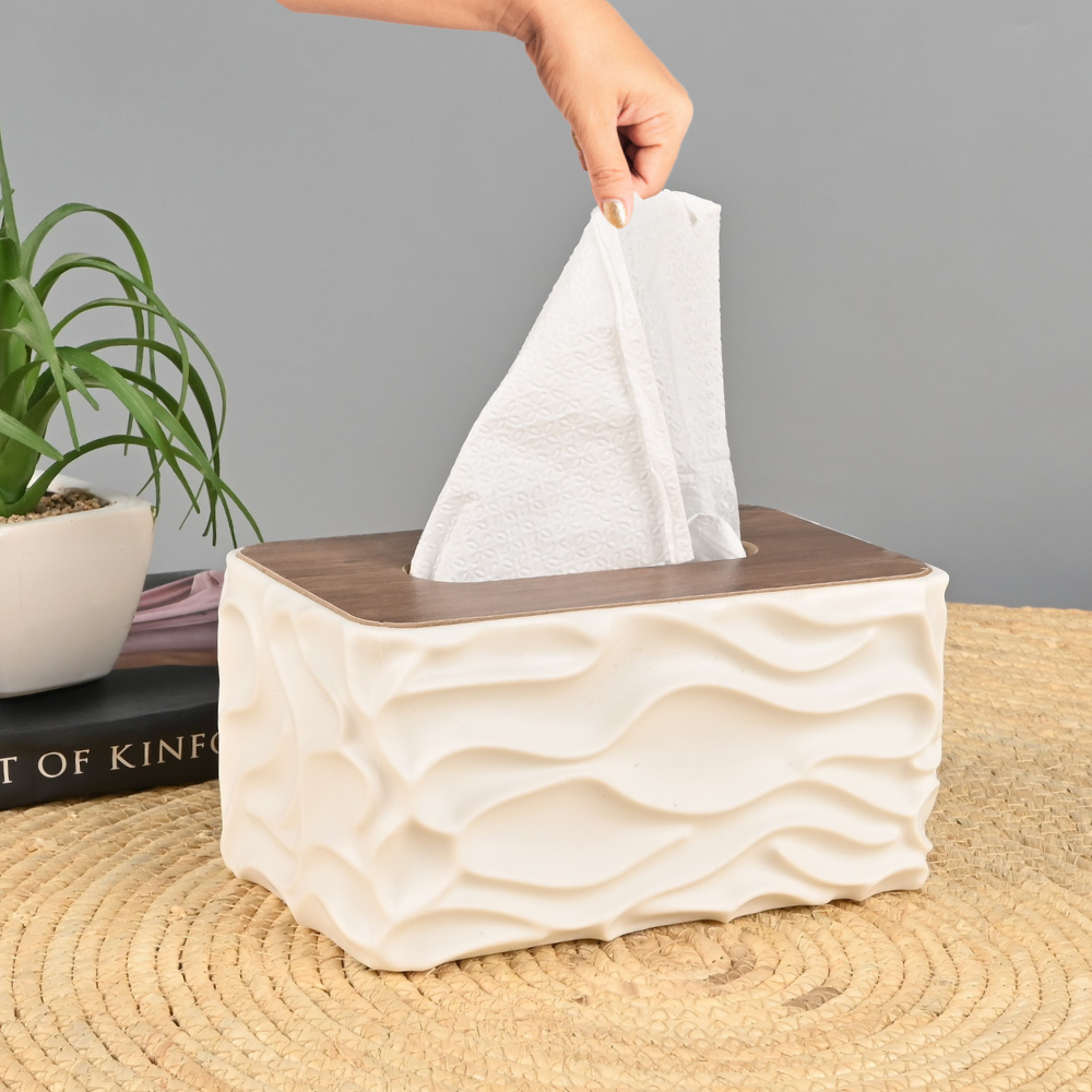 Heavy Quality Wooden Cap Tissue Box