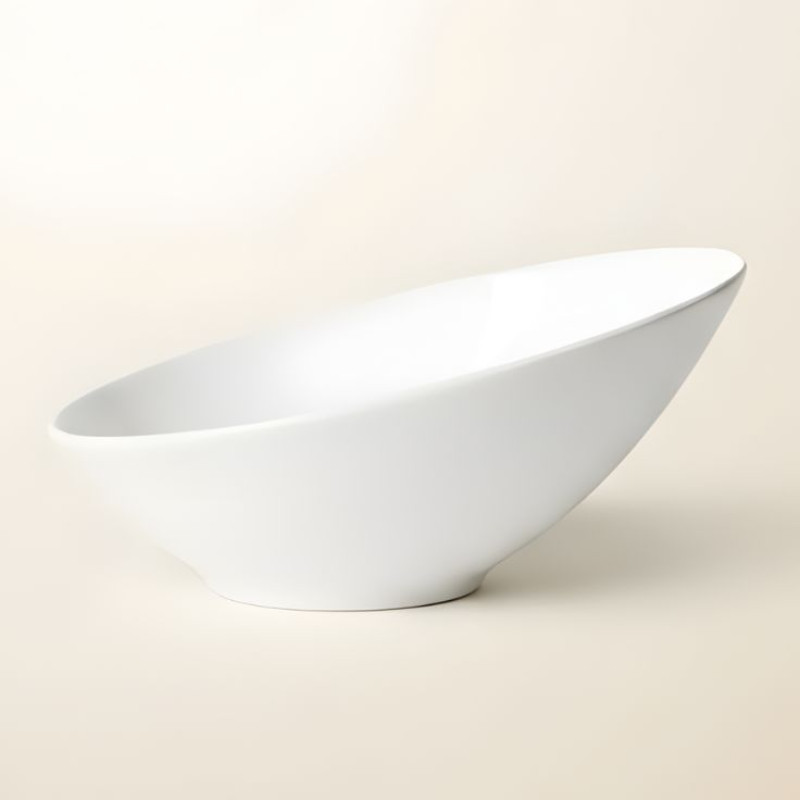 Alpine Melamine White Bowl Large for Serving Food