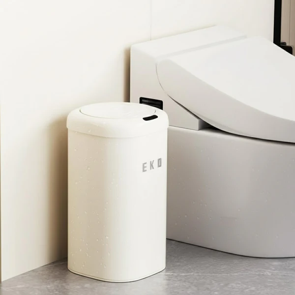 EKO Step Bin Stainless Steel Soft Close Pedal Dustbin