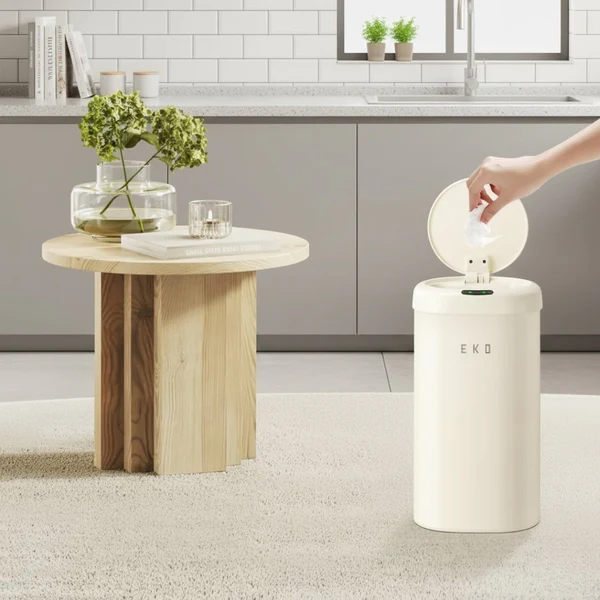 EKO Step Bin Stainless Steel Soft Close Pedal Dustbin