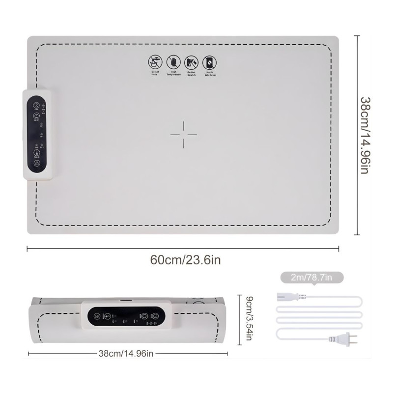 Silicone Electric Food Warmer Mat