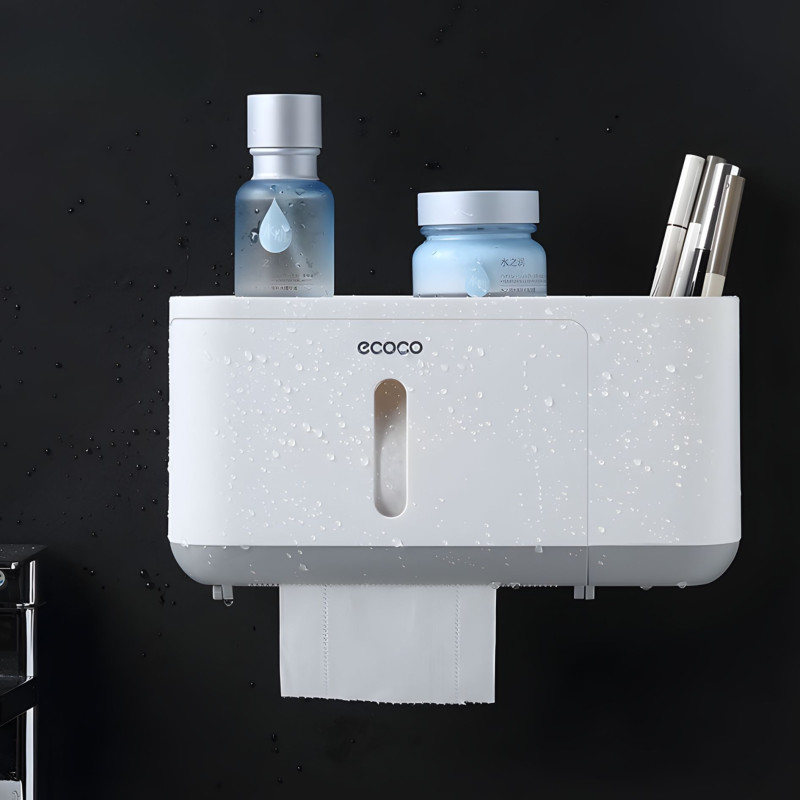 ECOCO Wall Mounted Paper Towel Tissue Box Dispenser