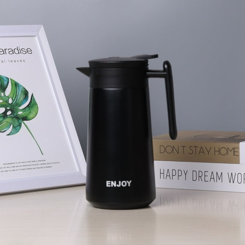800ml Double Walled Stainless Steel Insulation Kettle