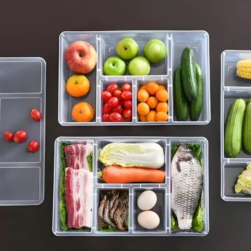 Refrigerator Storage Box Containers Food Organization