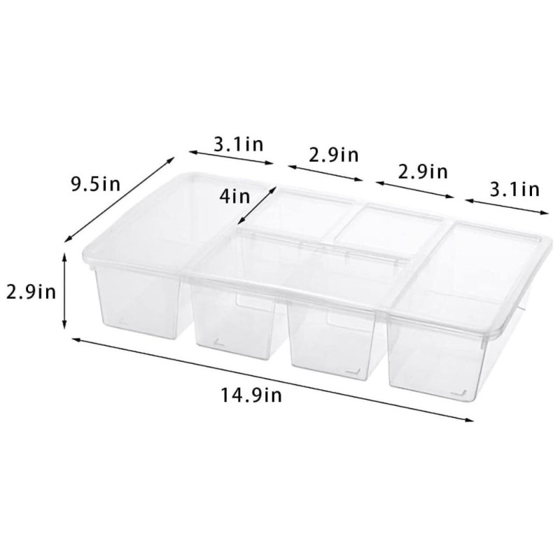 Refrigerator Storage Box Containers Food Organization