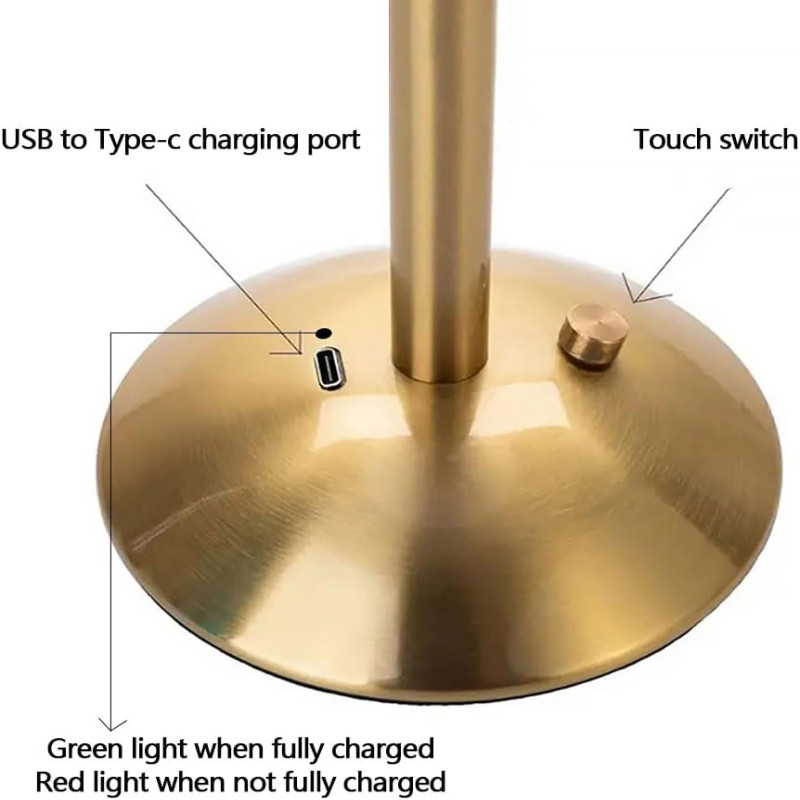 Touch Lamp Adjustable LED Night Light