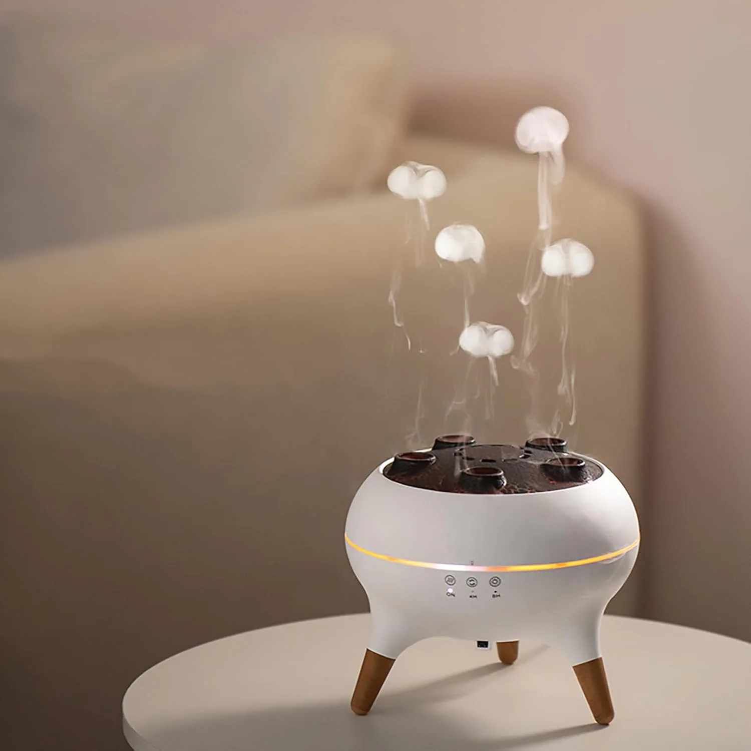 Dynamic Jellyfish 250ml Humidifier & Aroma Diffuser with LED Lights