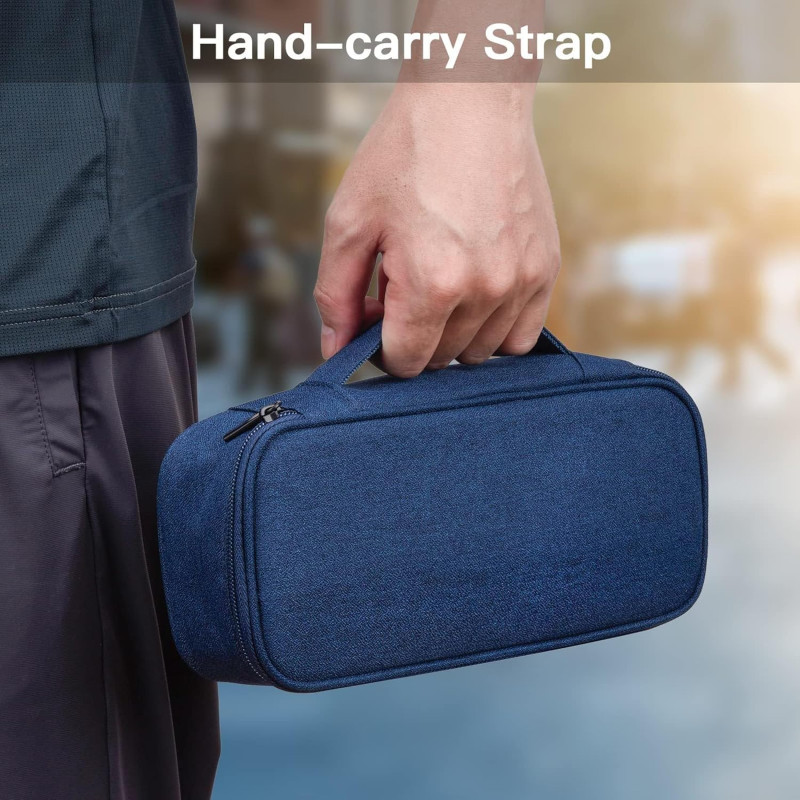 Portable Electronic Accessories Storage Bag for Cables & Gadgets