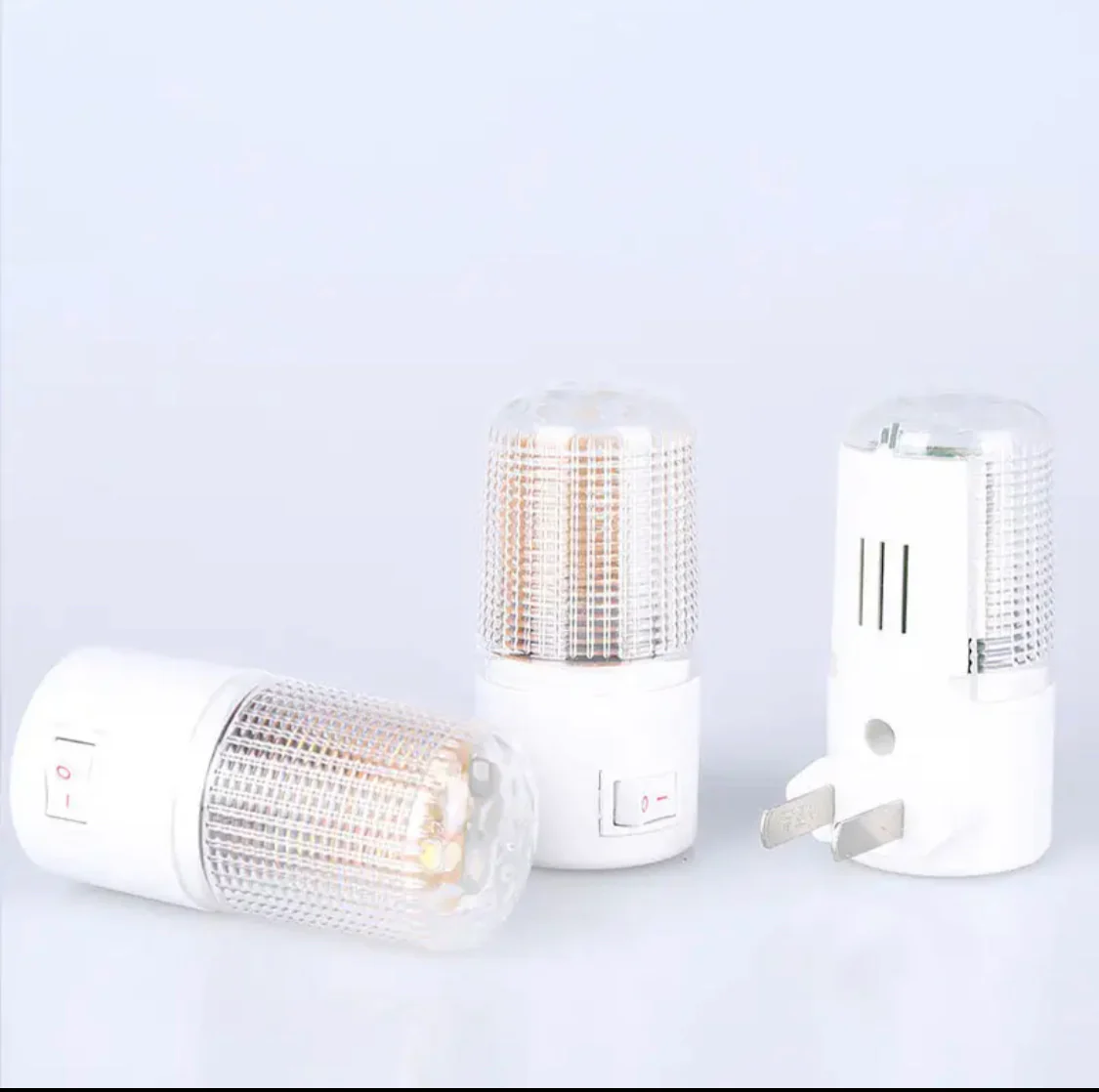 Wall Mount Night Lamp with Switch & Bulb Holder