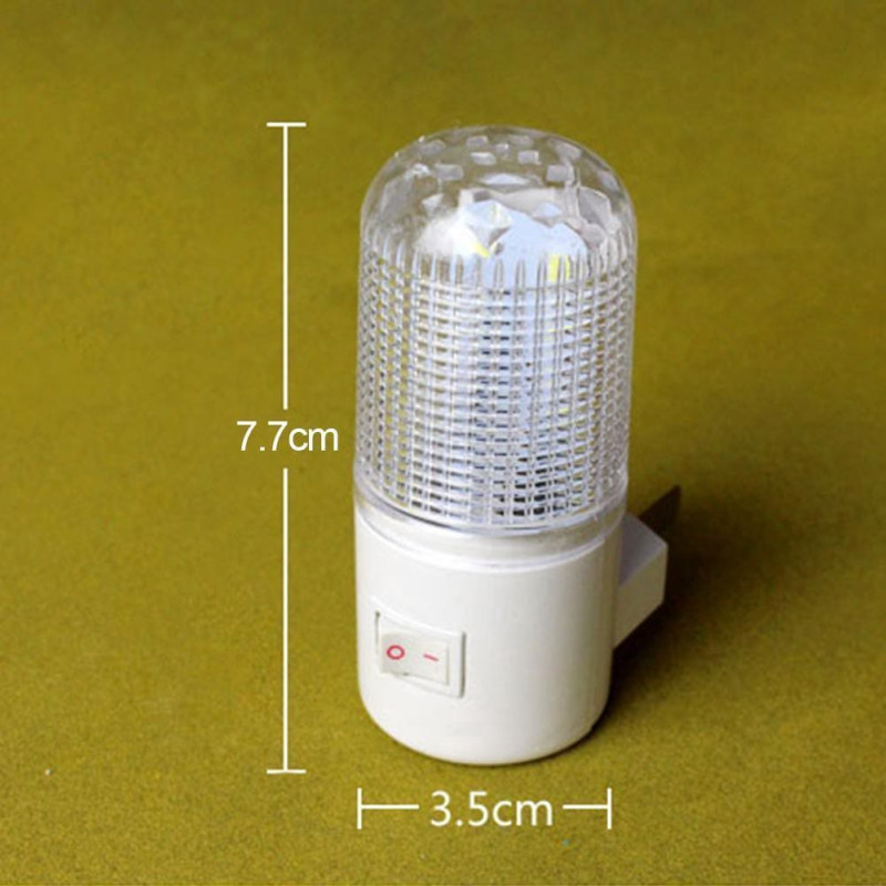 Wall Mount Night Lamp with Switch & Bulb Holder
