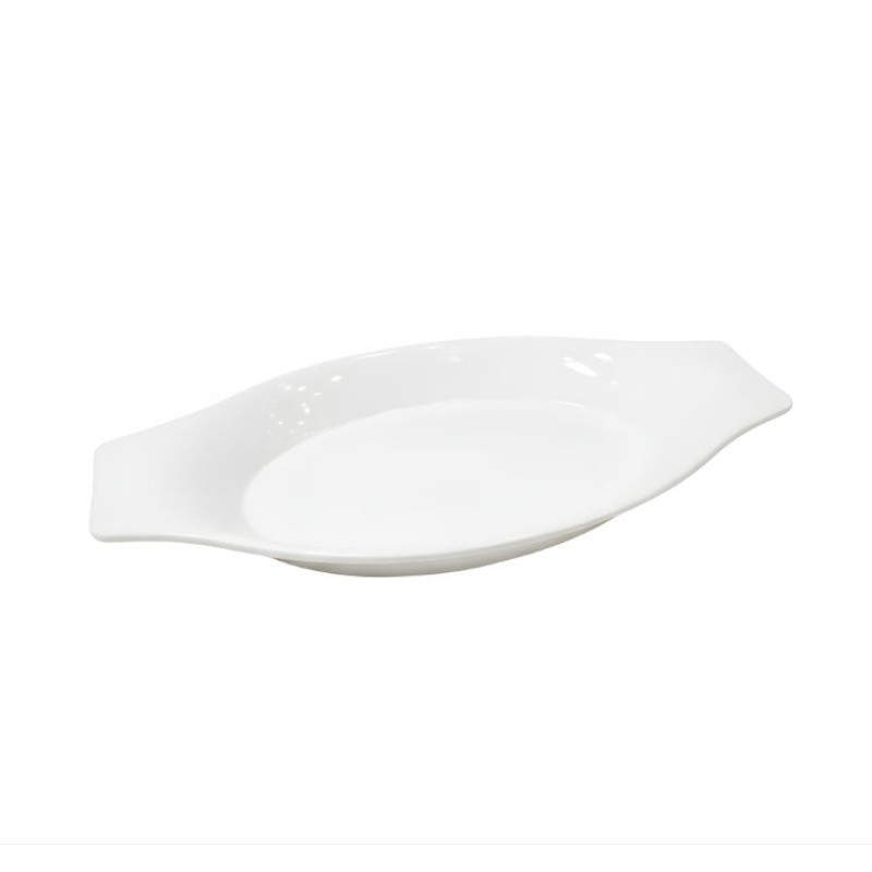 Melamine Large White Serving Tray