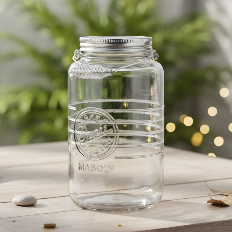 Ziba Airtight 2900 ML Glass Lock Jar